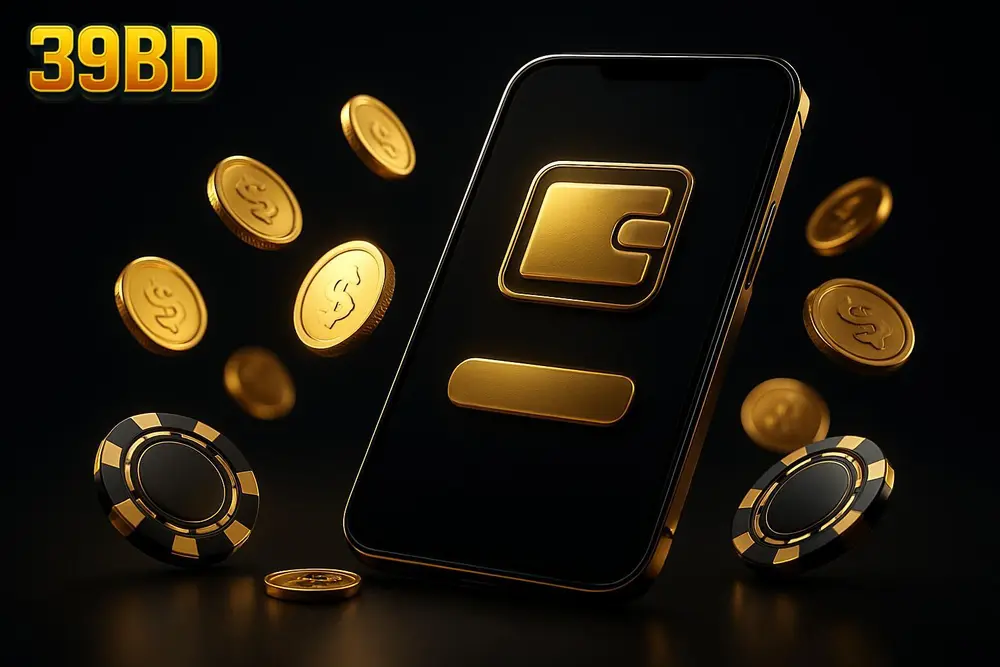 39BD bKash deposit โ a mobile wallet app paying out with falling gold coins and casino chips 39BD bKash deposit โ a mobile wallet app paying out with falling gold coins and casino chips
